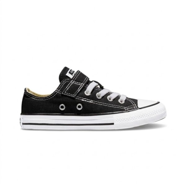 Converse Ctas 1v Ox Siyah Çocuk Spor Ayakkabı 372881c - 5