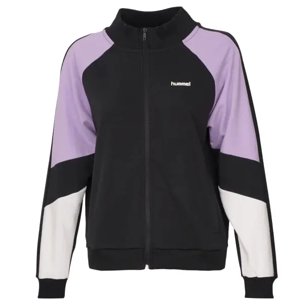 Hummel Sweatshırt Dına Zıp Jacket Kadın Siyah 922539-2001  (1)