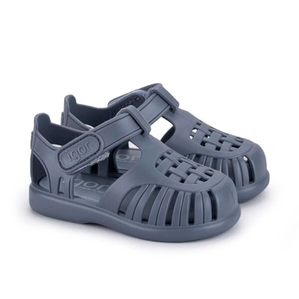 Igor Çocuk Sandaleti Tobby Solıd Azul Blue S10271-047  (1)