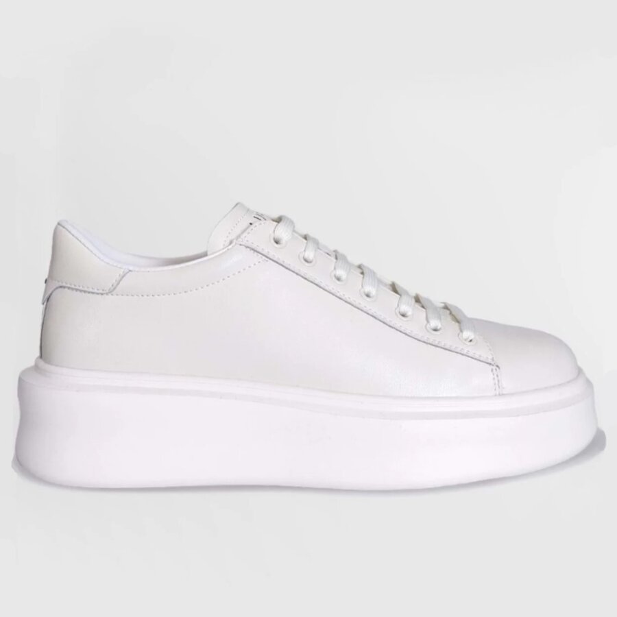 Lufıan Grace Unisex Beyaz Deri Spor Ayakkabı 121230109 - 1