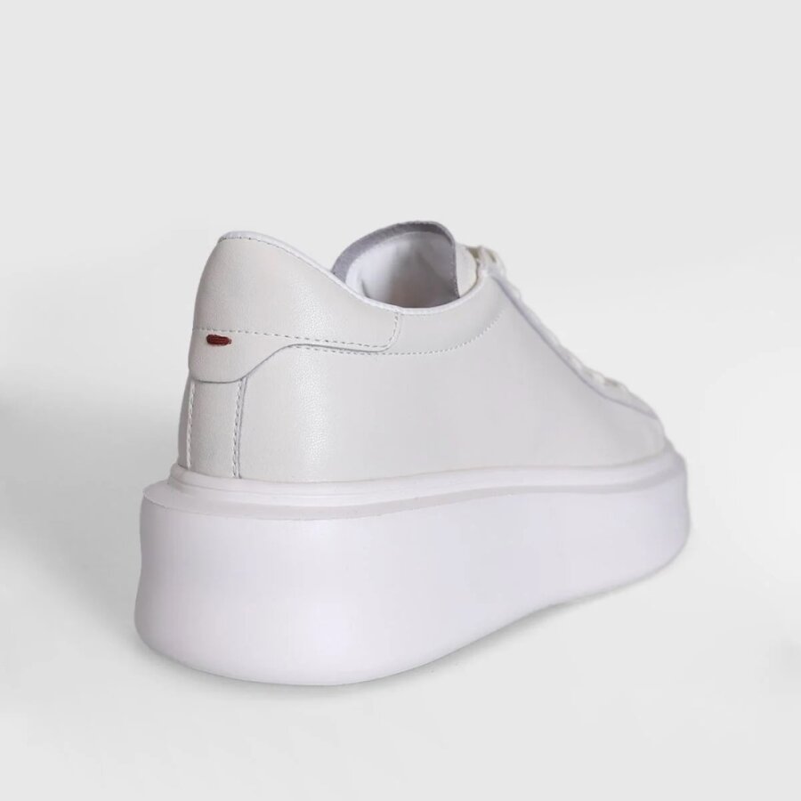 Lufıan Grace Unisex Beyaz Deri Spor Ayakkabı 121230109 - 2
