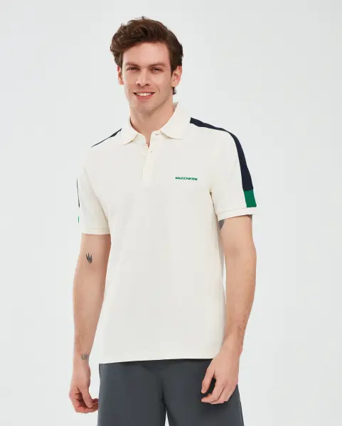 Skechers M Colorblock Detall Polo Tshırt S221047-1208 