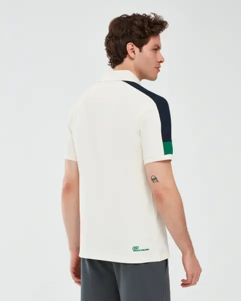 Skechers M Colorblock Detall Polo Tshırt S221047-1208  (1)