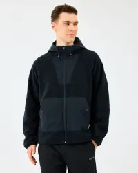 Skechers Montm Comfort Hoodie Sherpa Erk Siyah S2520131-3817