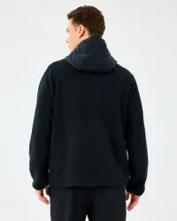 Skechers Montm Comfort Hoodie Sherpa Erk Siyah S2520131-3817 - 3