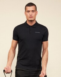 Skechers Polo M Tshırt Siyah S211800-001  (1)