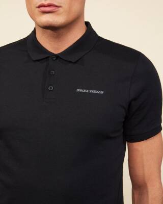 Skechers Polo M Tshırt Siyah S211800-001  - 3
