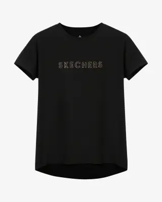 Skechers Tshırt W Graphic Tee Crew Neck S231293-001  - 1